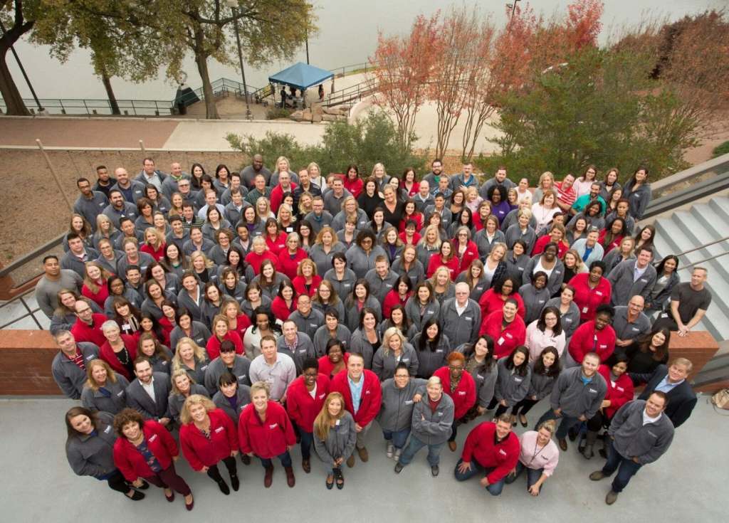 TotalMed rally days company group picture