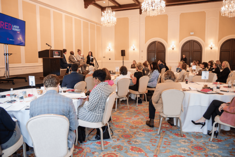 RED panel discussion with executive attendees